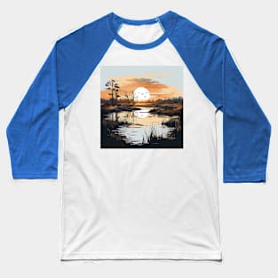 Golden Marsh Serenity Baseball T-Shirt